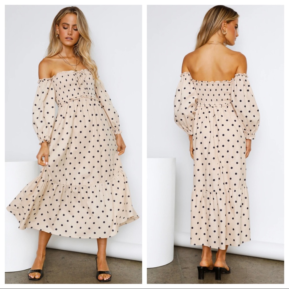 Hello Molly - Kiss Me At Sunset Midi Dress